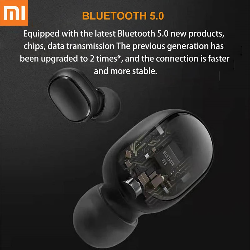 Xiaomi Redmi AirDots 2 Fone Bluetooth TWS Headphones Airdots2