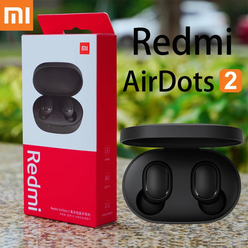 Xiaomi Redmi AirDots 2 Fone Bluetooth TWS Headphones Airdots2